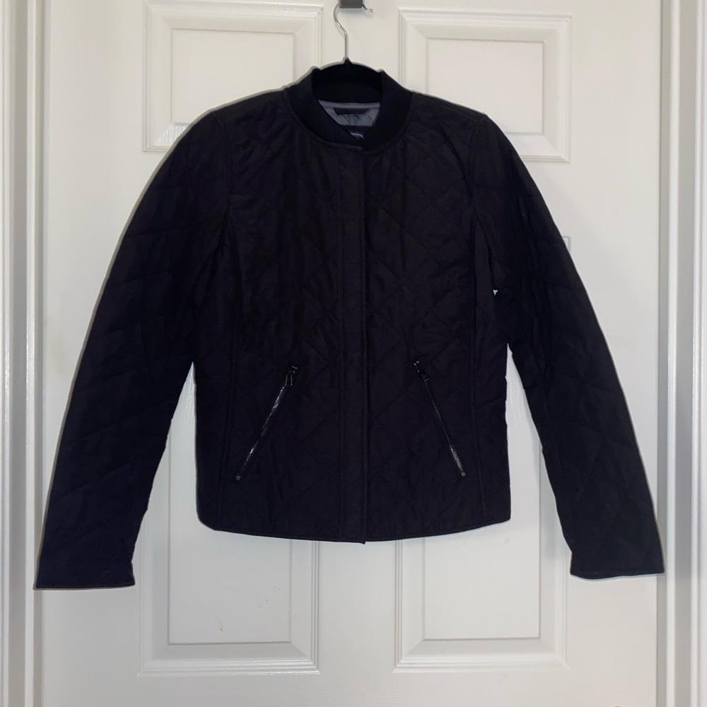 GAP Women’s Bomber Jacket - Black - Small